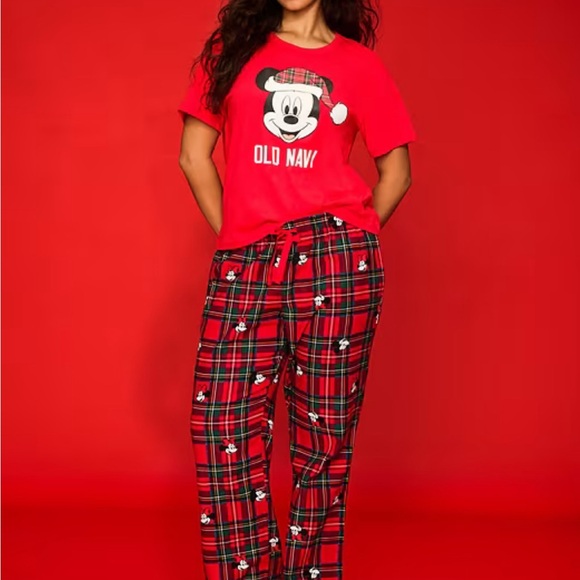 Brand New:Old Navy x Disney Mid-Rise Printed Flannel Pajama Pants for Women (M) - Picture 4 of 4
